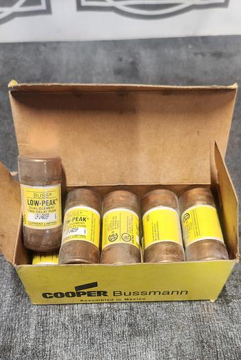 Used Box of 10 Bussman LPJ-60SP Low Peak Class J Fuse - GHB-70