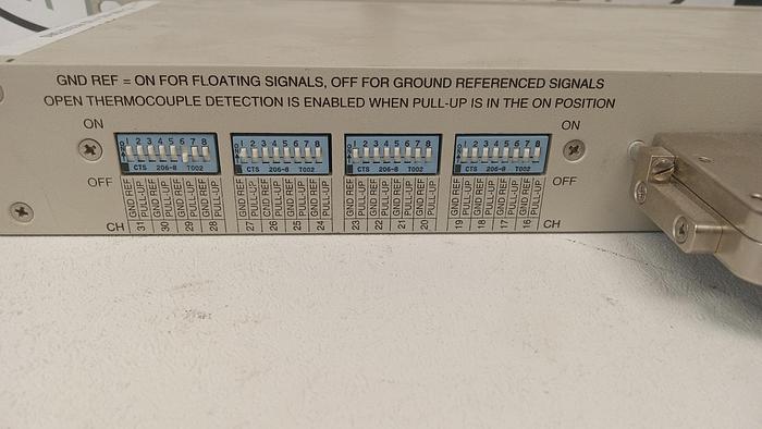 Used National Instruments NI TC-2095 32 Channel Thermocouple Input Panel GH104
