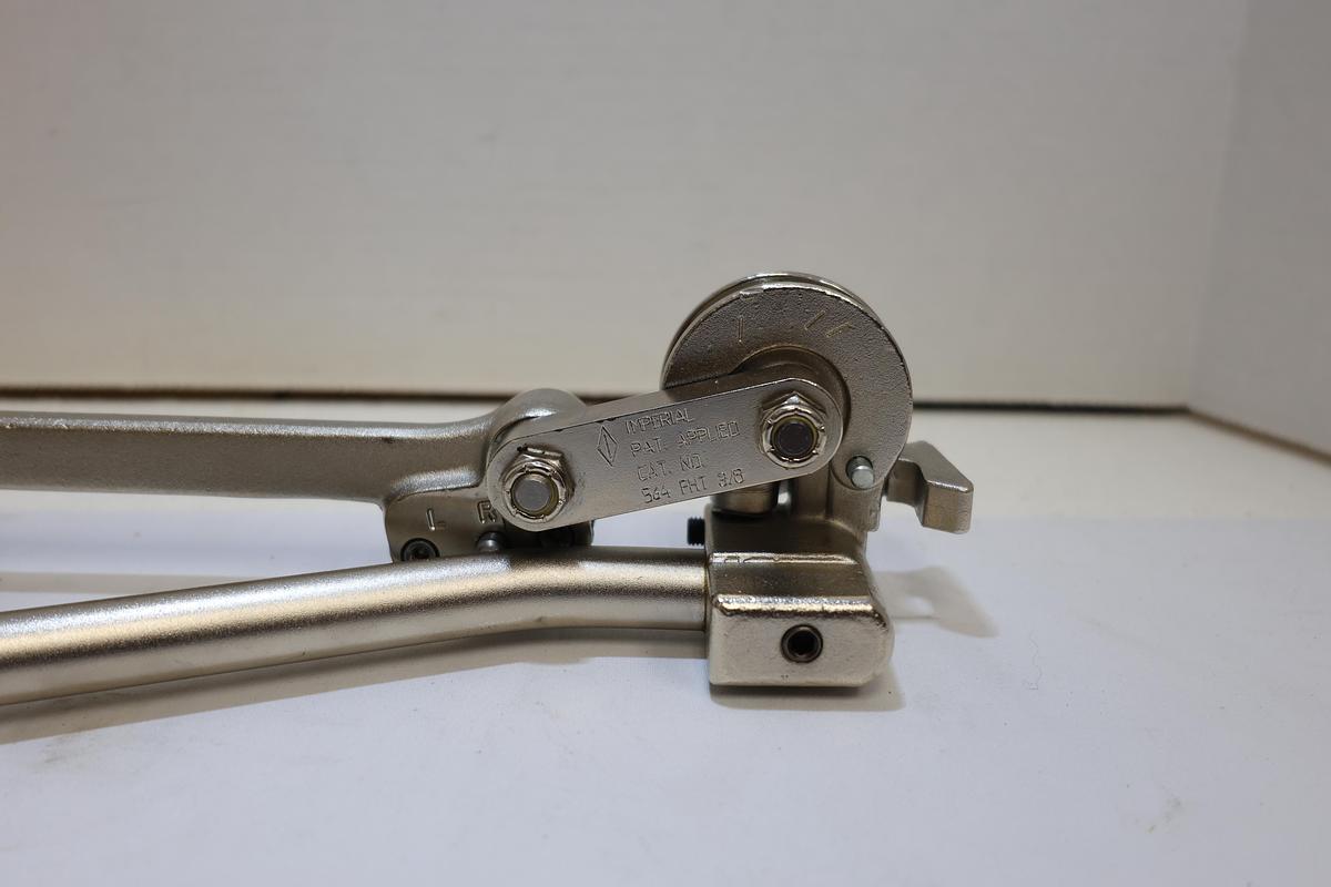 Used Imperial Eastman 364-FH1 3/8" Tube Bender 45°-180° USA Made