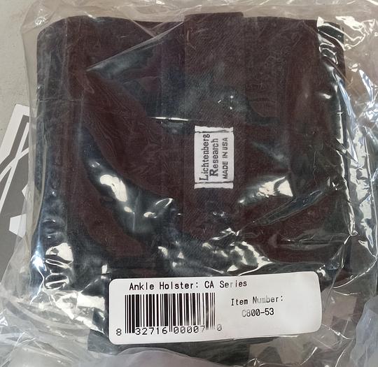 Cobra Firearms Lichtenberg Research CA Series Semi-Auto Pistol Ankle Holster - Neoprene - GHC-1-(A2)