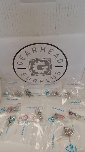 Lot of 10 Amphenol 31-342-RFX Coaxial Connector GHB4