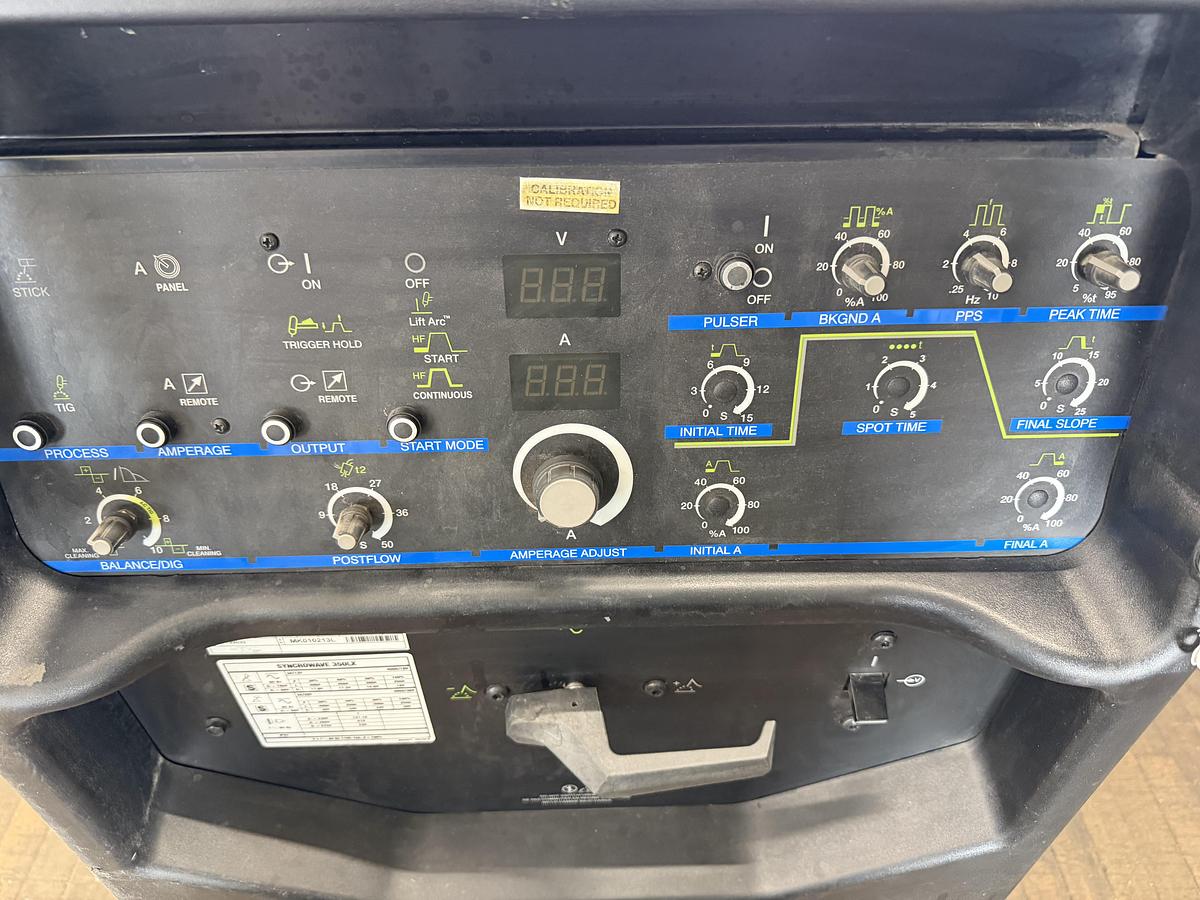 Used Miller Syncrowave 350LX 230/460/575V Welder Generator - TIG/Stick – Industrial Welding System