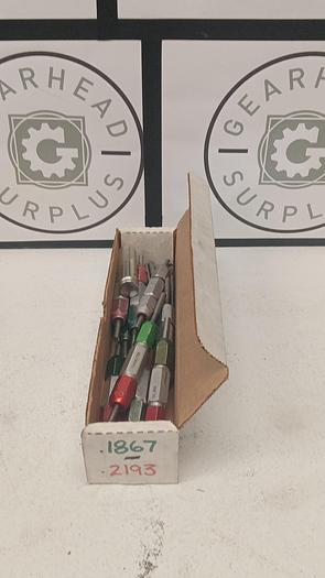 Used Lot of 42 Regal Go No Go Gages .1250-.2825 GH506