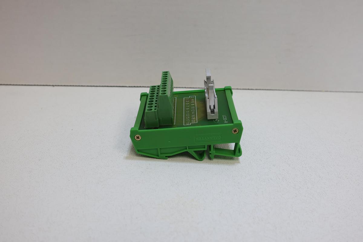 Used LC20-R 20-Pin IDC Male Header Terminal Block Breakout Board PLC CNC