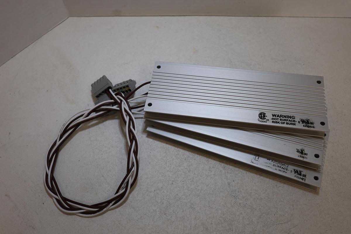 Used Lot of 3 KOCH BWD500047 47Ω 200W Power Resistors w/ Connectors Used