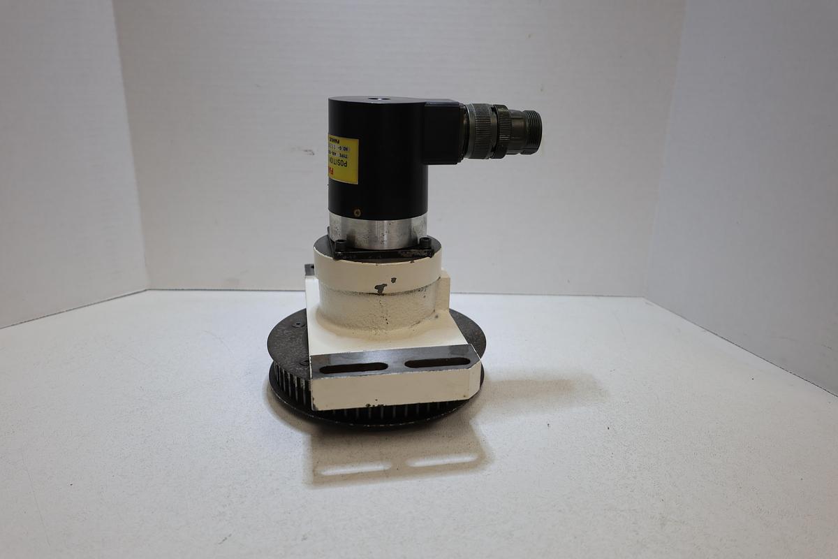 Used Fanuc A86L-0027-0001#002 Position Coder Unit w/ Pulley & Mount Used