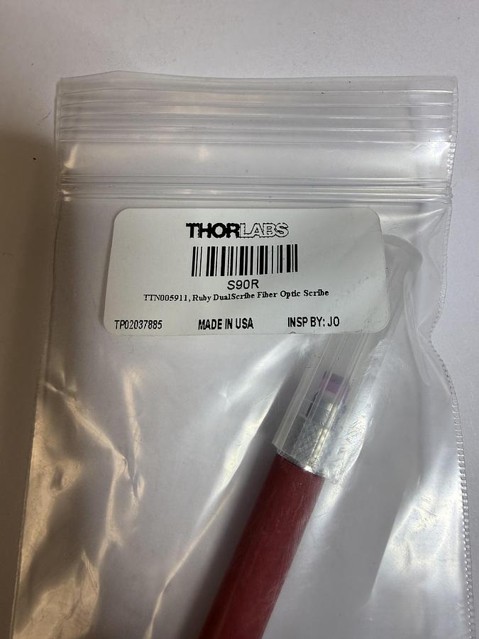 Used THORLABS S90R Ruby DualScribe™ Fiber Optic Scribe GHGC-7