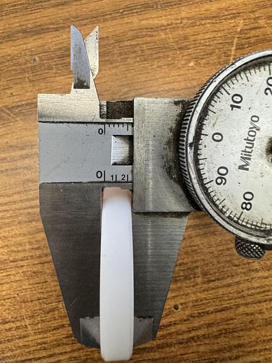 Used Upstop Pivot Spacer Nylon OD 2" ID 1" W .25 GHGC-D18