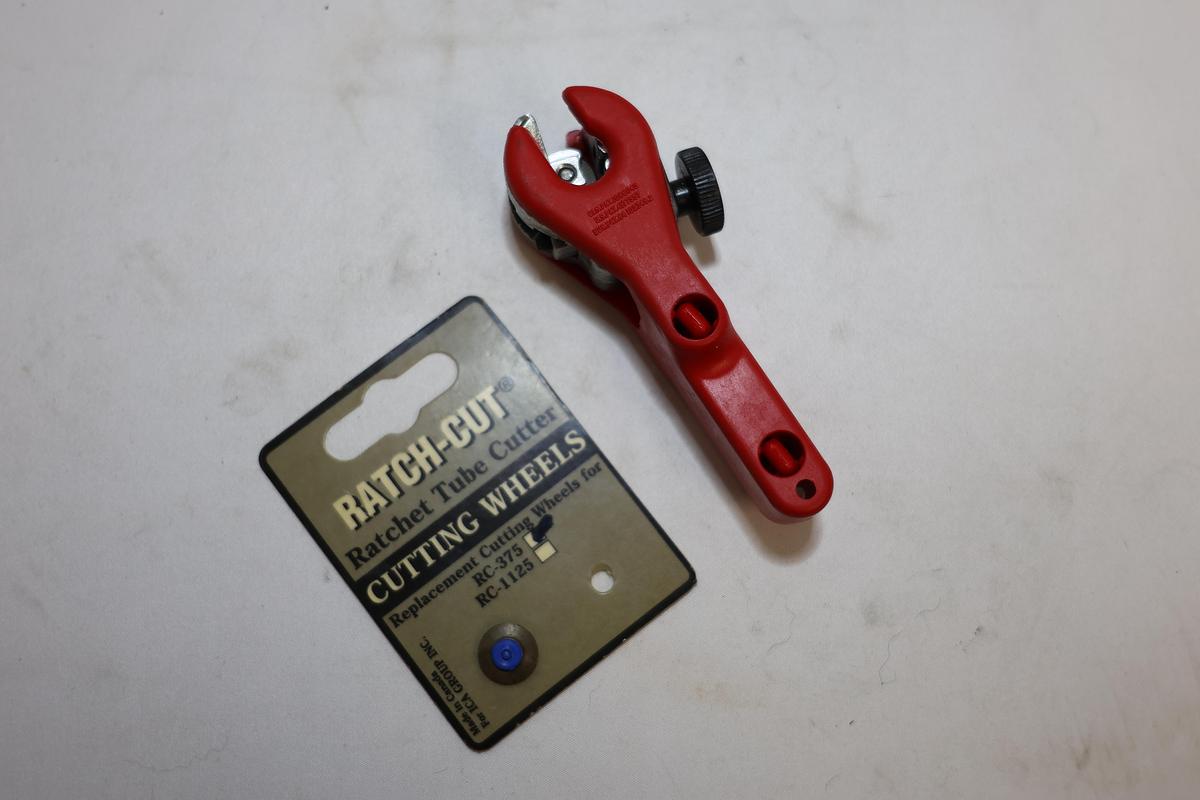 Used Lot of 3 Tube Cutters RIDGID No. 10 Swagelok & Batch-Cut RC-375 Used