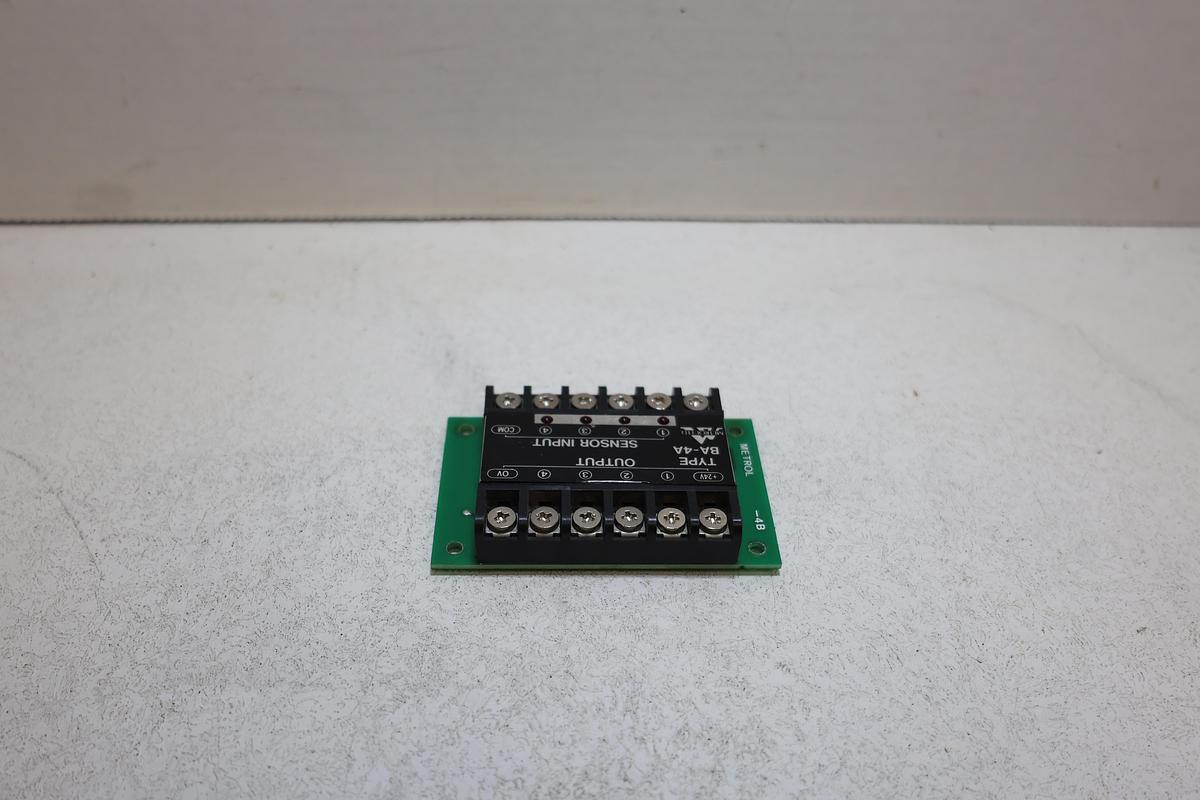 Used Metrol BA-4A / TE-4L-B CNC Tool Touch Sensor Interface Board – Used