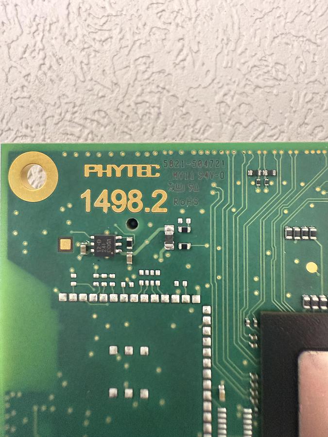 Used *NEW* PHYTEC 1498.2 Embedded System-on-Module 5021-504721 MV11 94V-0 GHC-29