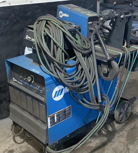 Used Miller Deltaweld 652 Dc Power Source With 70 Series 24V Wire Feeder GHC-co#4