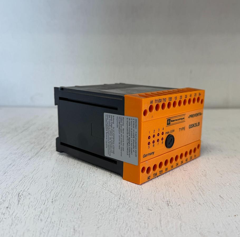 Used Telemecanique Preventa GSK3LB24VACDC Safety Relay 24V AC/DC GHA-180