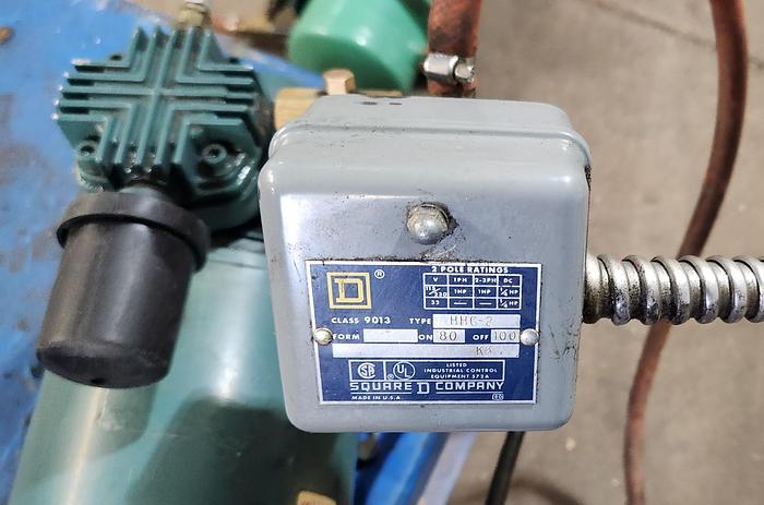 Used GE 5KH33GN204X Vacuum Pump 1/6 HP 115 V 60 Hz 1725 Rpm - GHB-60