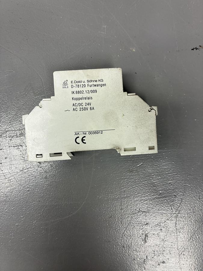 Used E. Dold u. Söhne KG IK8802.12/009 ACDC24V RELAY GHC-37