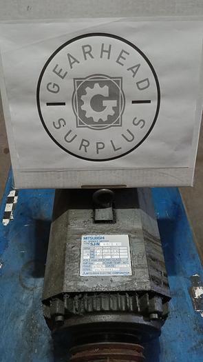 Used Mitsubishi SJ-N7.5A AC Spindle Motor 7.5Kw 200V 38A GH302