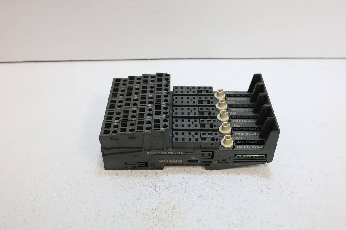 Used Siemens SIMATIC DP ET200S Terminal Modules Lot of 5 6ES7 193-4CB30-0AA0