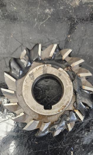 Used Used - 3"x 7/16"x1-1/4" HSS Side Milling Cutter - Straight Tooth - lot of 2 - GHB-49