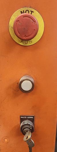 Parts Only Bystronic key switch master on power control box - GHB-39