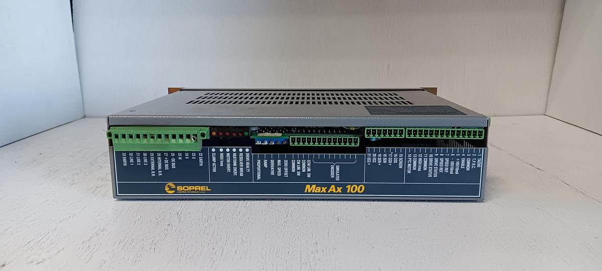 Used Control Techniques Max Ax 100 Brushless a.c. Servo Drive 7.31.810 GHA-180