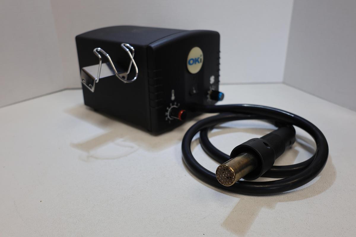 Used OKI HCT-900-11 Hot Air Soldering Desoldering Rework Station w/ Nozzle