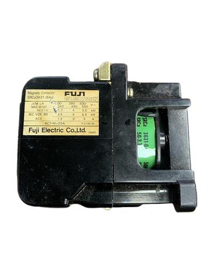 Used Fuji Electric Co. SRCa3631-0(4a) Magnetic Contactor