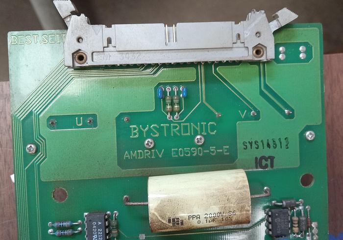Used BYSTRONIC E0590-5-E Circuit Board - GHA-23