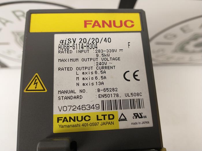 Used Fanuc A06B-6114-H304 Servo Amplifier Module