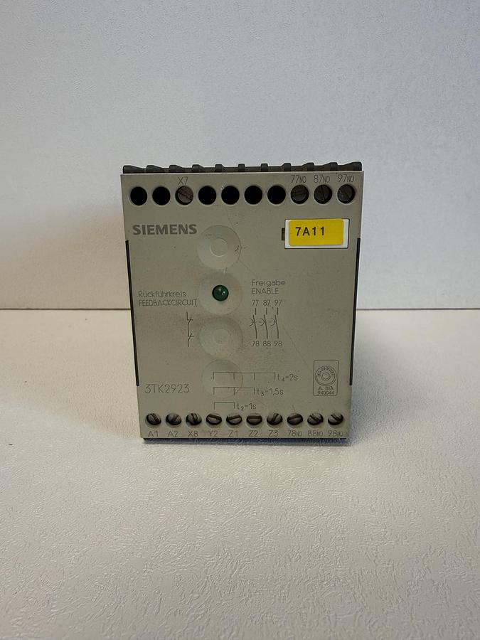 Used Siemens Contactor Safety Combination 3TK2923-0BB4