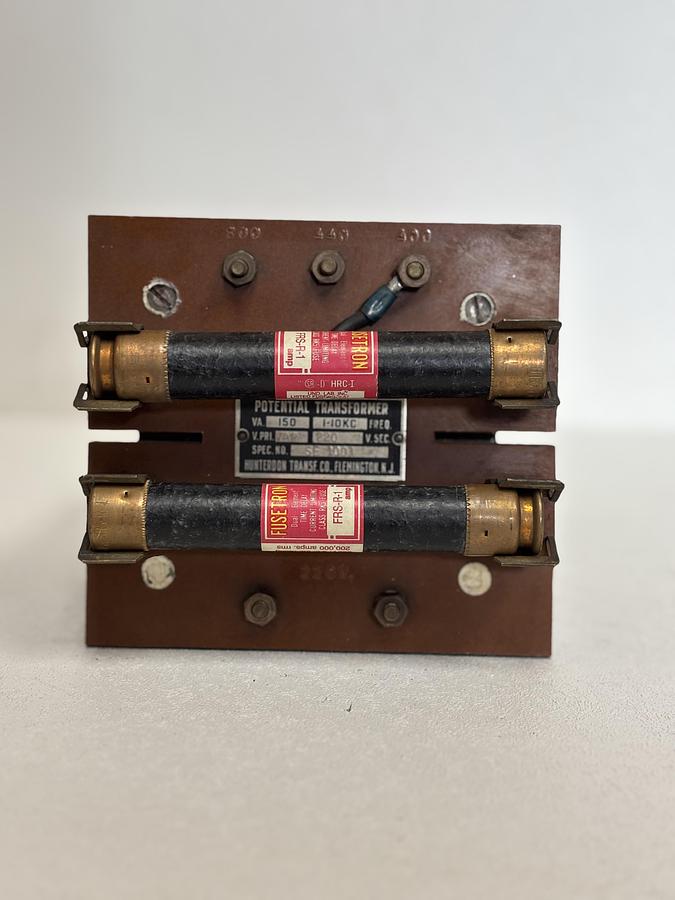 Used Potential Transformer SE 1001 220V 1-10KC Freq. GHA-9