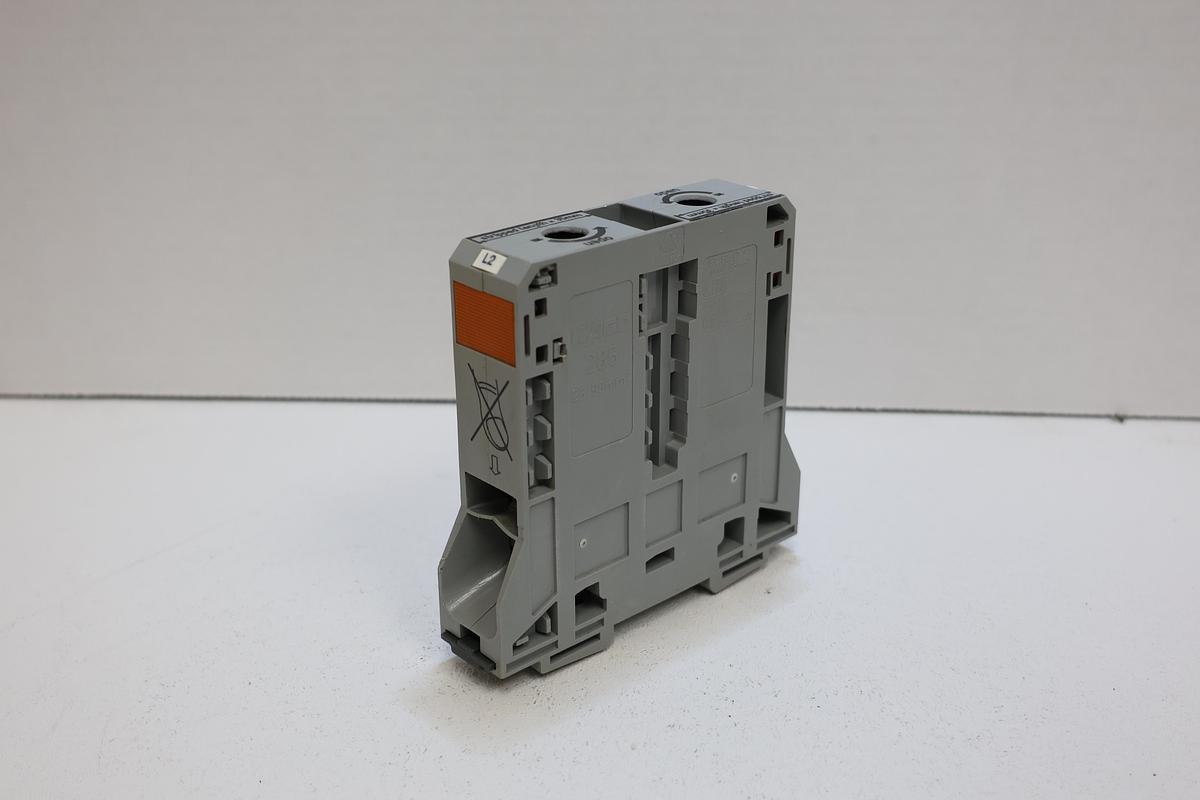 Used WAGO 285 Power Terminal Block 35mm²-95mm² DIN Rail Mount GHC-07