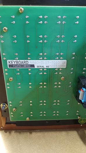 Used GE Fanuc Series O-M A61L-0001-0093 Display Module W/ N860-3117-T010 Keyboard GH502