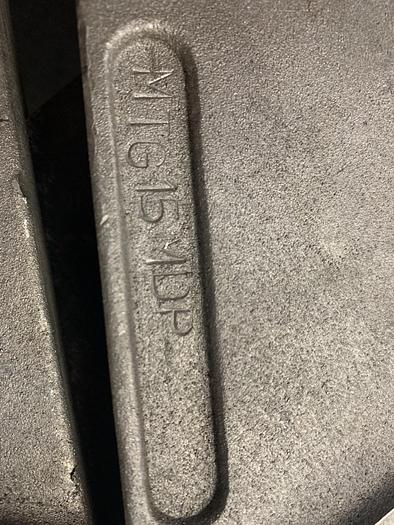 Used Abbott Aluminum Pie Jaw MTG15MDP