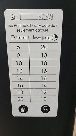Used Bilz ISG 2000 ThermoGrip Toolholder Heat Shrink Unit W/ Toolholders GH505