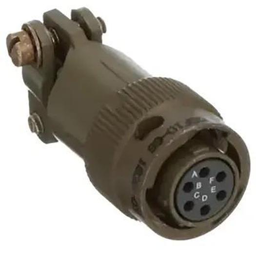 Used ITT Cannon KPSE06F12-10S Connector, 12Socket, 10 contacts size 20 - GHA-156-C0