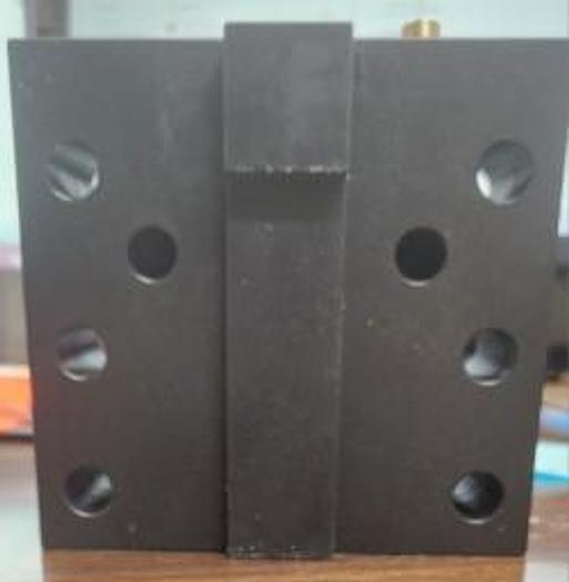 Used 2.5" SQ OD CNC LATHE BOLT ON FACING TOOL BLOCK WITH 1.25" INSERT - GHB-86