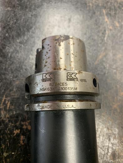 Used Kennametal HSK63ATG100135M Collet Chuck GHA-gs17
