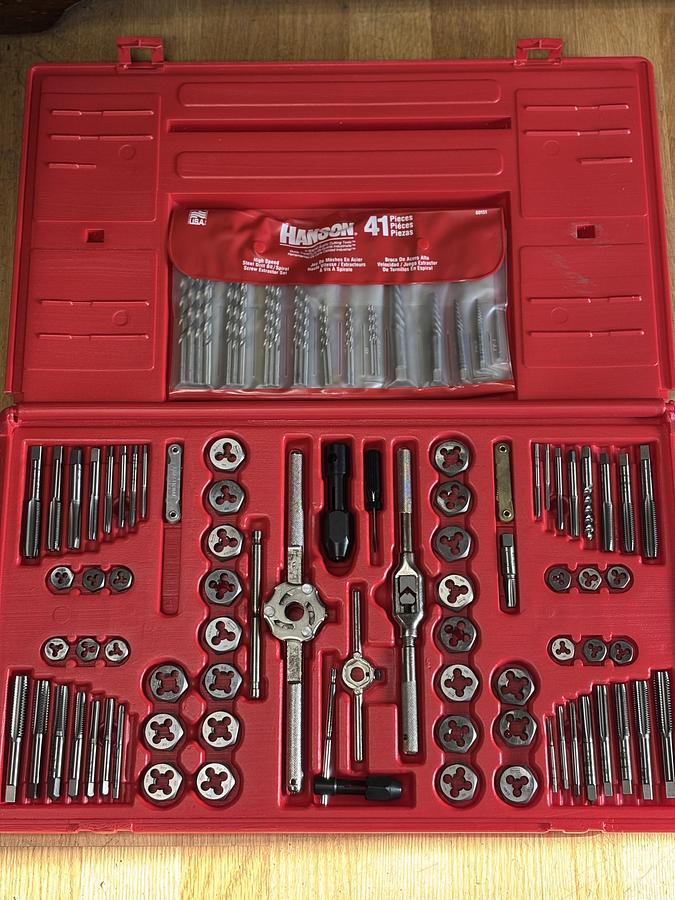 NEW Irwin Hanson 26377 117 Piece Master Tap and Die Set GHC-43