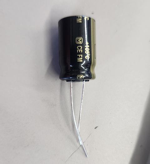 Used EEU-FM1H471 Capacitor Aluminum Electrolytic 470UF 20% 50V Radial -GHGC-D5