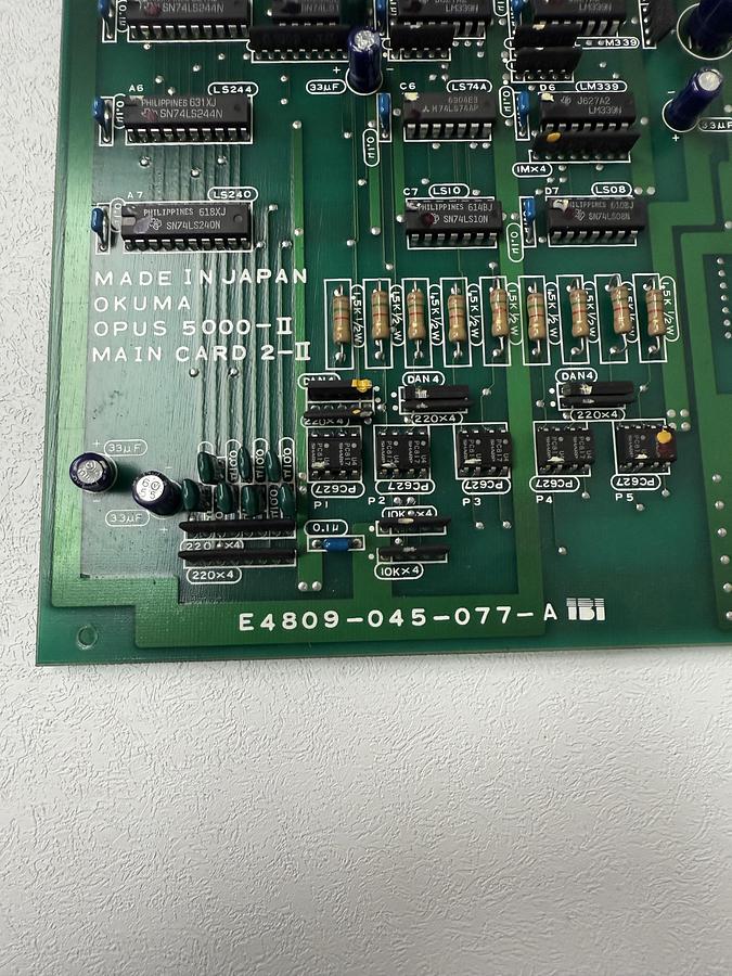 Used Okuma OPUS 5000 II Main Card 2-II E4809-045-077-A GHA-31