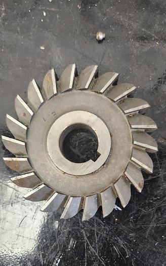 Used 4” x 3/4” x 1-1/4” STRAIGHT SIDE MILLING CUTTER - LOT of 2 - GHB-49