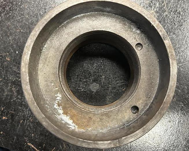 Used Hardinge 5C 3" Step Chuck Closer with 2-3/16" Threaded Mount - GHB-62