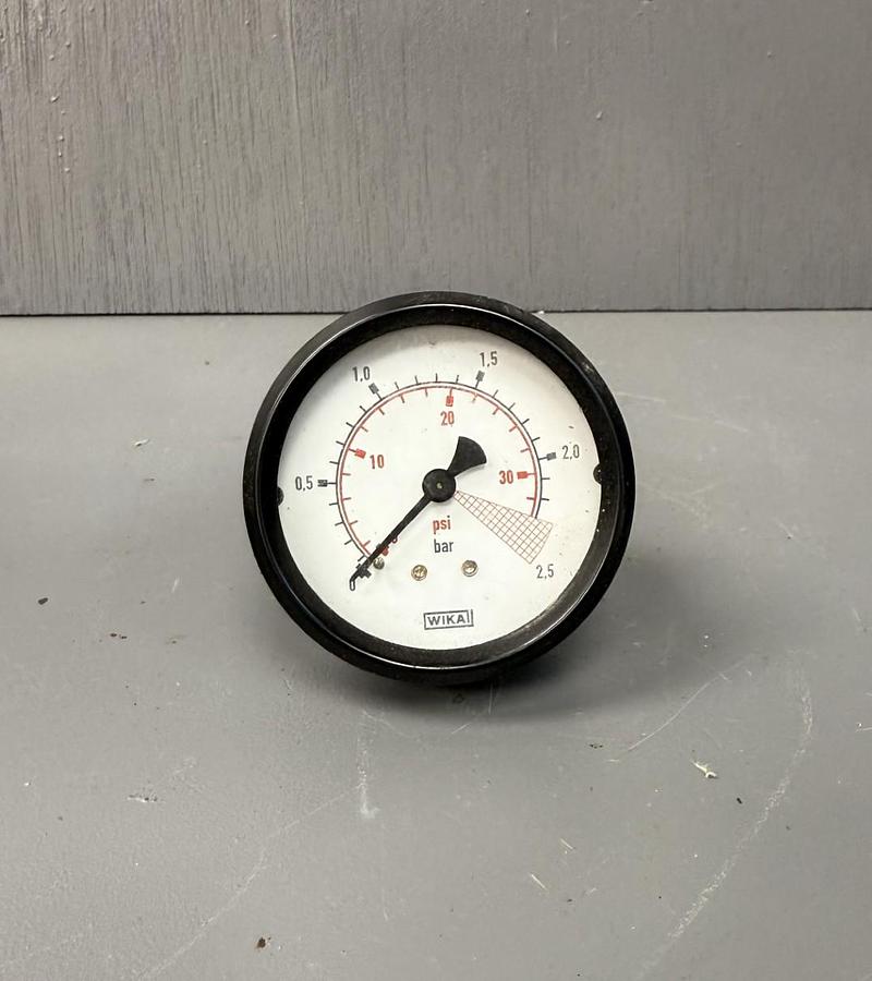 Used WIKA PRESSURE GAUGE 2.5 GHA-SS5
