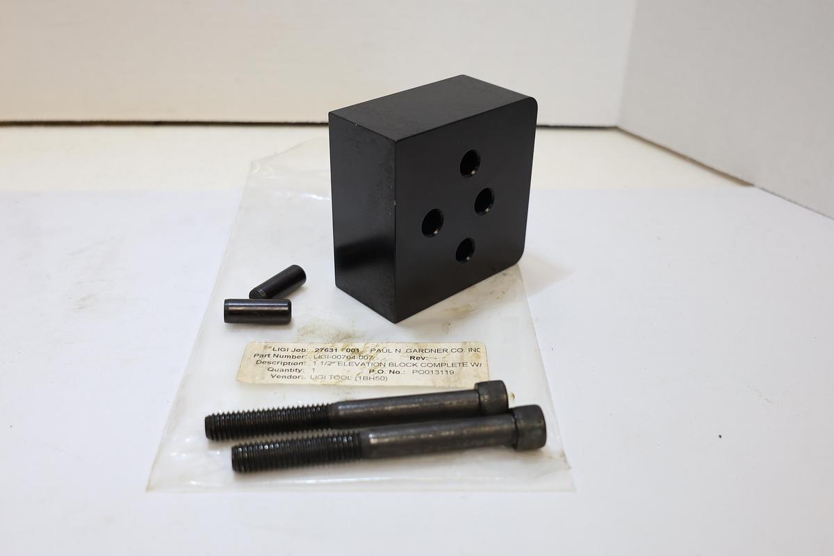 LIGI-00764-007 1-1/2" Elevation Block Assembly w/ Hardware - New