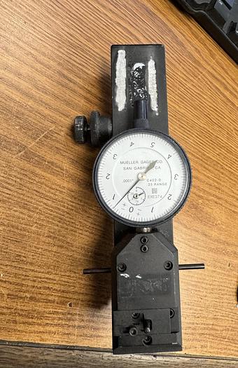 Used MUELLER SHALLOW DIAMETER GAUGE 77M GHA-175