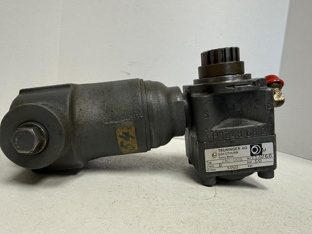 Used Truninger Hyd Pump 2N1-008w/RTK DMS-20-1 Pressure Valve - Used - GHB-61