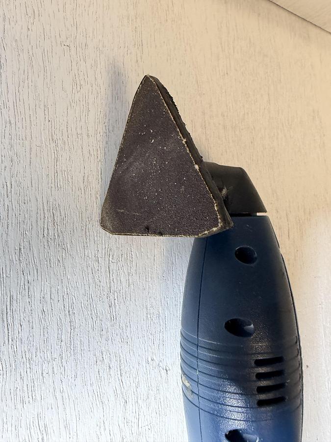 Used RYOBI 0.24 Amp Corded 2-7/8 in. Detail Sander DS1000 GHB-64