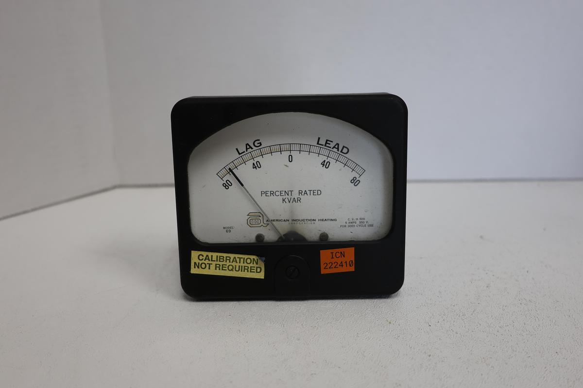 Used Vintage Analog Panel Meters Simpson Electric ICN 222410/ 222408/ 222409 SET OF 3