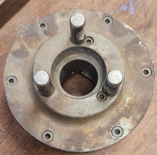 Used Used Skinner 6" 3 Jaw Lathe Chuck 5606-D3-62A - GHA-76
