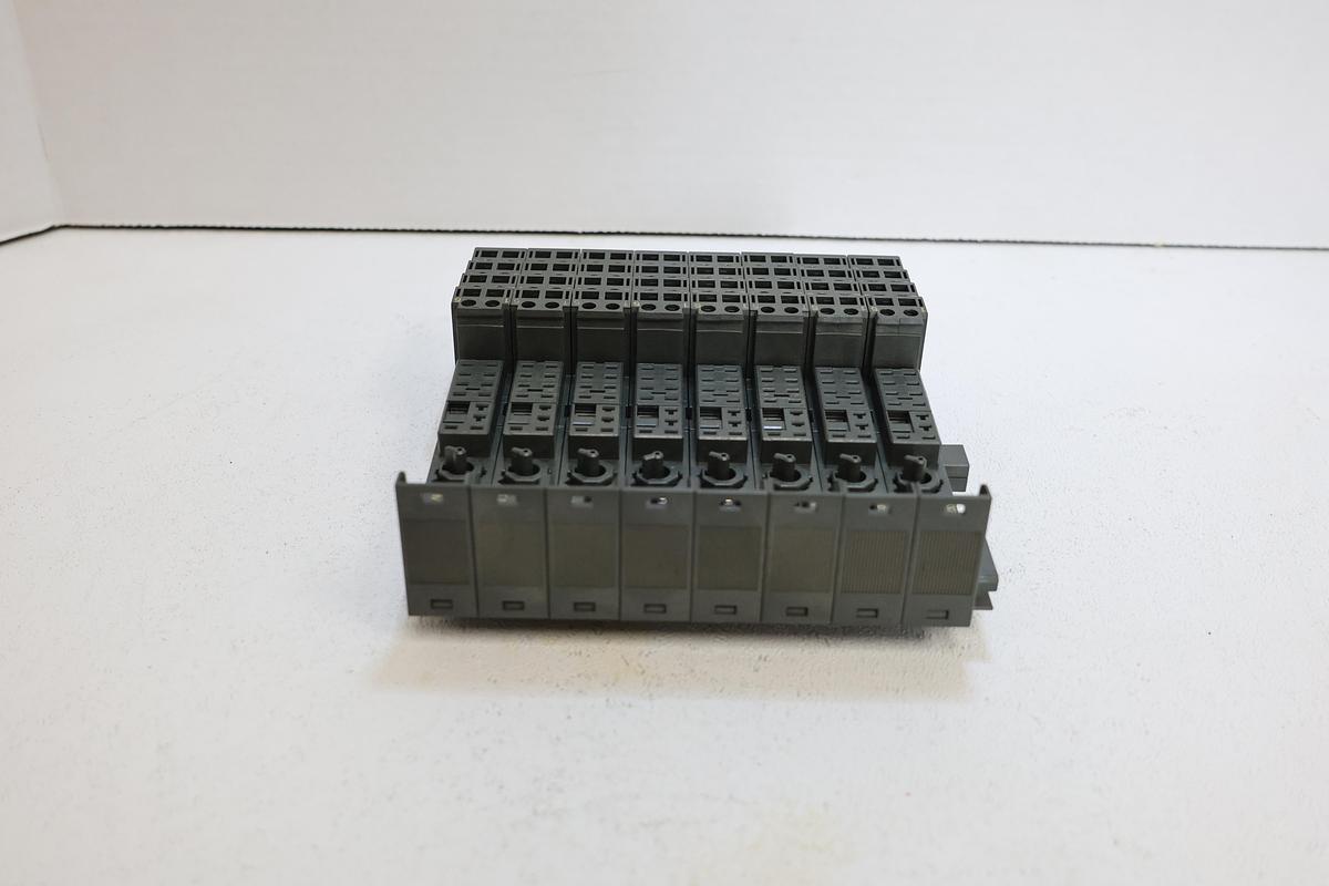 Used Siemens SIMATIC DP Terminal Modules 6ES7193-4CB30-0AA0 ET200S Lot of 8- USED